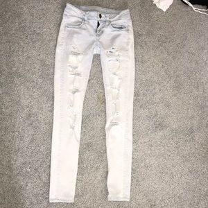 American Eagle Super Low Jeggings Jeans